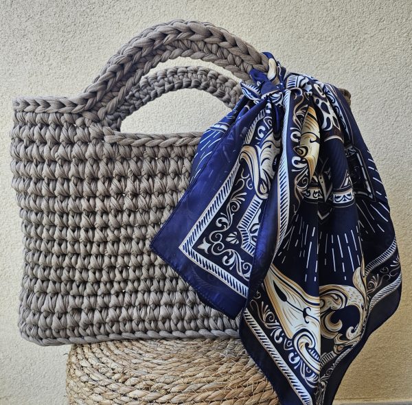 Maxi Cabas "ACQUA" Taupe – Image 2