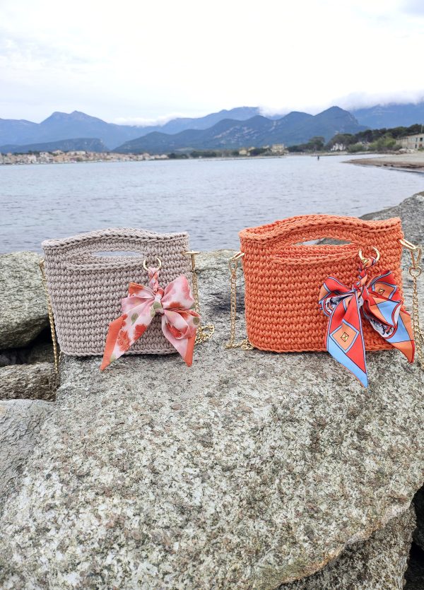Sac " ACQUA" orange – Image 2